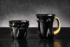 送料無料)北斗の拳 焼酎グラスセット(SK-W)【磁器】【お湯割り